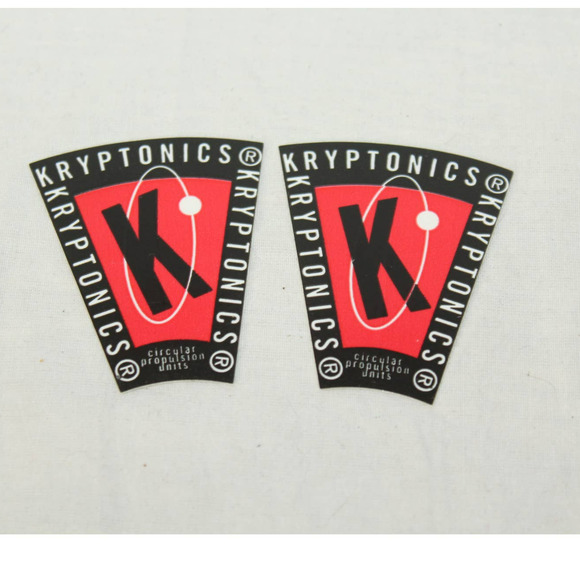 Kryptonics Vintage Inline Aggressive Rollerblade wheels Vinyl Sticker - Picture 1 of 3